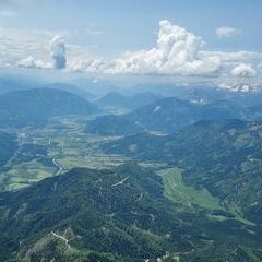 Flugwegposition um 11:36:56: Aufgenommen in der Nähe von Weng im Gesäuse, 8913, Österreich in 2407 Meter